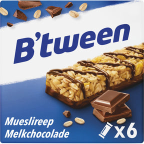 Hero B'tween Cereal Bar Milk Chocolate - Worldwide Delivery - Order Online