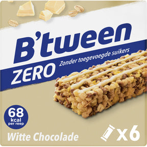 Hero B'tween Zero Cereal Bar White Chocolate - Worldwide Delivery - Order Online