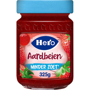 Hero Less Sweet Strawberry Jam - Worldwide Delivery - Order Online