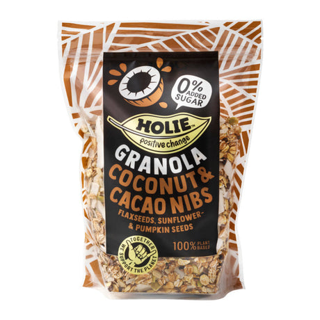 Holie Granola Coconut - Cocoa Nibs - Worldwide Delivery - Order Online