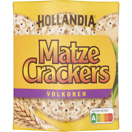 Hollandia Matzecrackers Whole Grain - Worldwide Delivery - Order Online