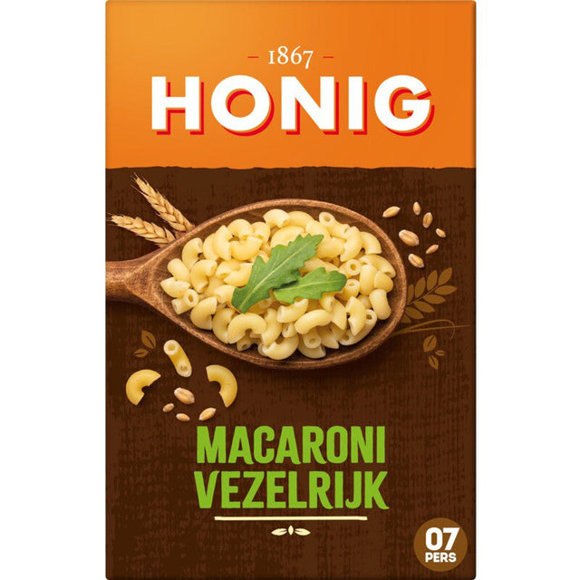 Honig Macaroni Rich in Fiber Pasta, 550g