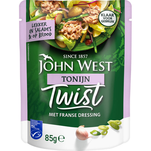 John West Tuna with a Twist French Dressing - Worldwide Delivery - Order Online