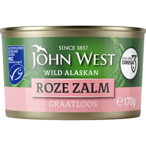 John West Wild Pink Salmon Skinless and Boneless MSC - Worldwide Delivery - Order Online