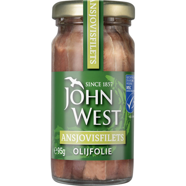 John West Anchovies in Olive Oil XL - Worldwide Delivery - Order Online