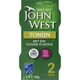 John West Tuna Pieces in Olive Oil Can - Worldwide Delivery - Order Online