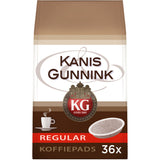 Kanis & Gunnink Regular Coffee Pads, 36 pads