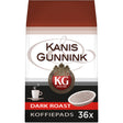Kanis & Gunnink Dark Roast Coffee Pads, 36 pads