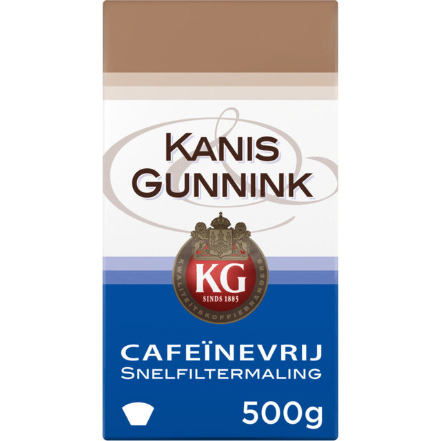 Kanis & Gunnink Decaf Decaffeinated Filter Coffee, 500g