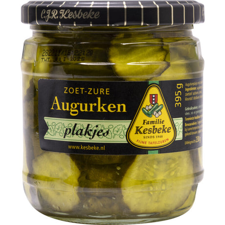 Kesbeke Pickles Slices Sweet and Sour - Worldwide Delivery - Order Online