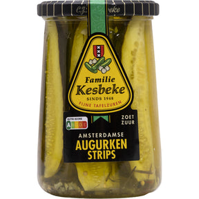 Kesbeke Gherkins Strips - Worldwide Delivery - Order Online