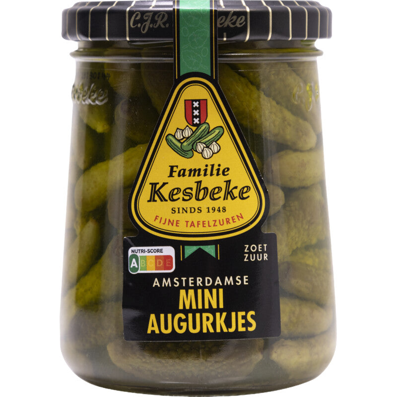 Kesbeke Little Amsterdam Mini Pickles - Worldwide Delivery - Order Online