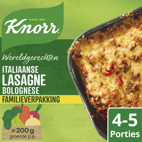 Knorr Italian Lasagna XXL World Dish Lasagne sheets, 365g
