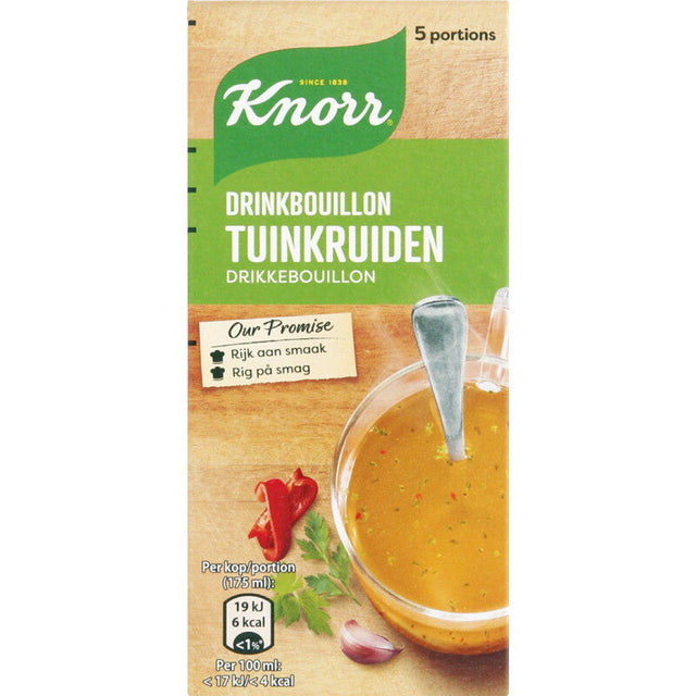 Knorr Soup Drinking Broth Garden Herbs - Worldwide Delivery - Order Online