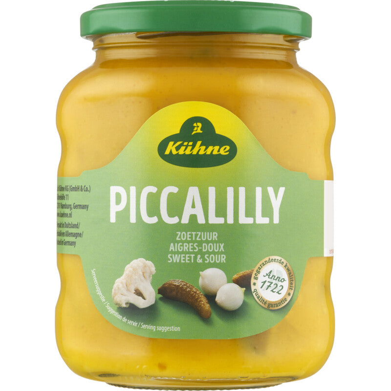 Kuhne Artisan Piccalilli Sweet and Sour - Worldwide Delivery - Order Online