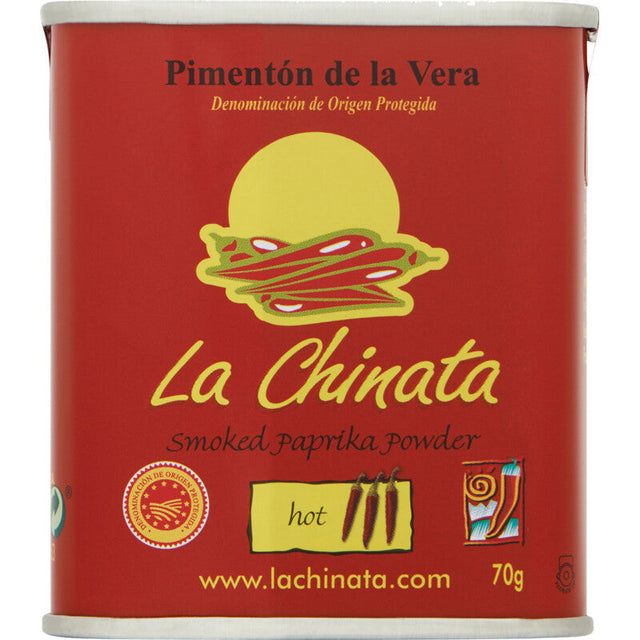 La Chinata Smoked Paprika Hot - Worldwide Delivery - Order Online