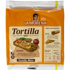 La Morena Corn Tortilla Wraps - Worldwide Delivery - Order Online