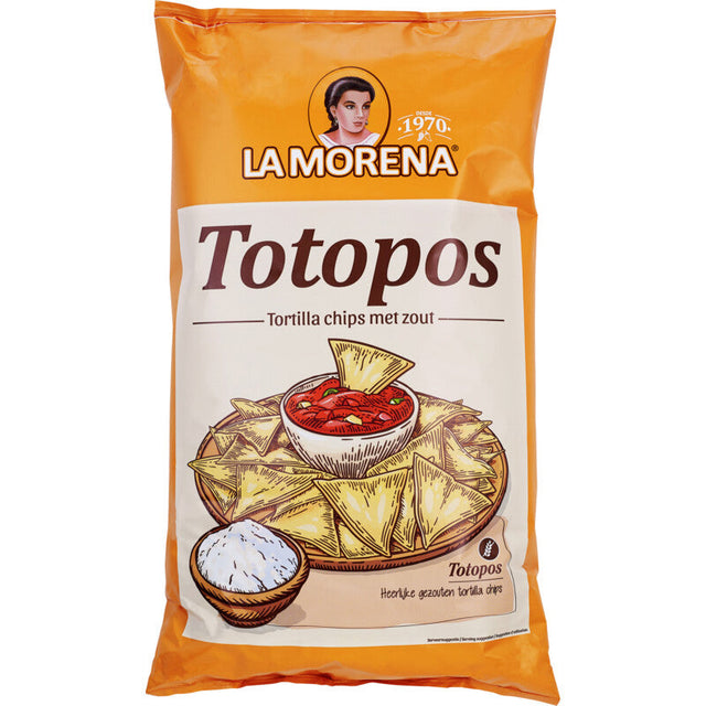 La Morena Tortilla Chips with Sea Salt - Worldwide Delivery - Order Online