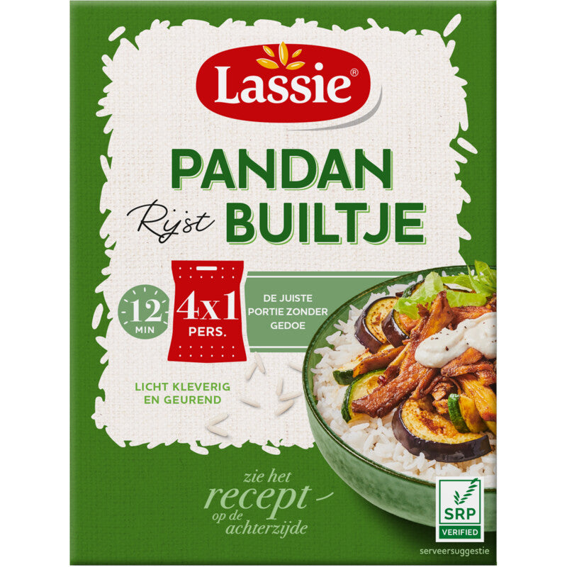 Lassie Builtjes Pandan Rice - Worldwide Delivery - Order Online