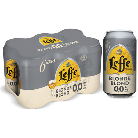 Leffe Blond 0.0% 6x330ML - Worldwide Delivery - Order Online