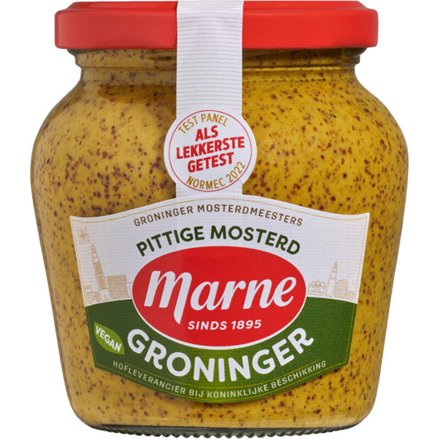 Marne Groninger Mustard Coarse and Spicy, 235g