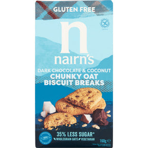Nairn's Gluten Free Chunky Oats, Coconut & Choc - Worldwide Delivery - Order Online