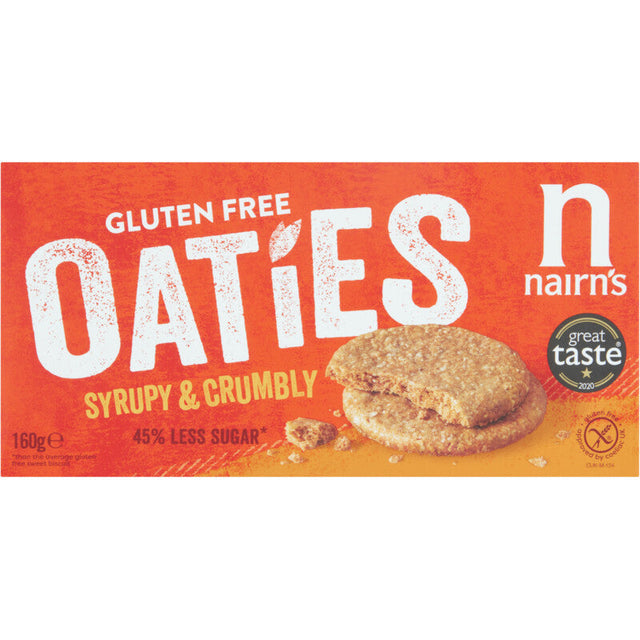 Nairn's Gluten-Free Oat & Syrup Biscuit Breaks 160g