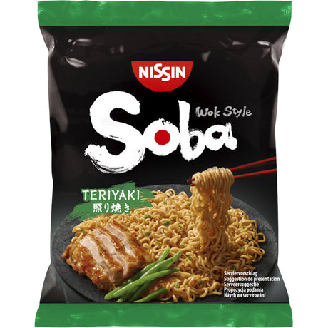 Nissin Soba Teriyaki Noodles Cup - Worldwide Delivery - Order Online