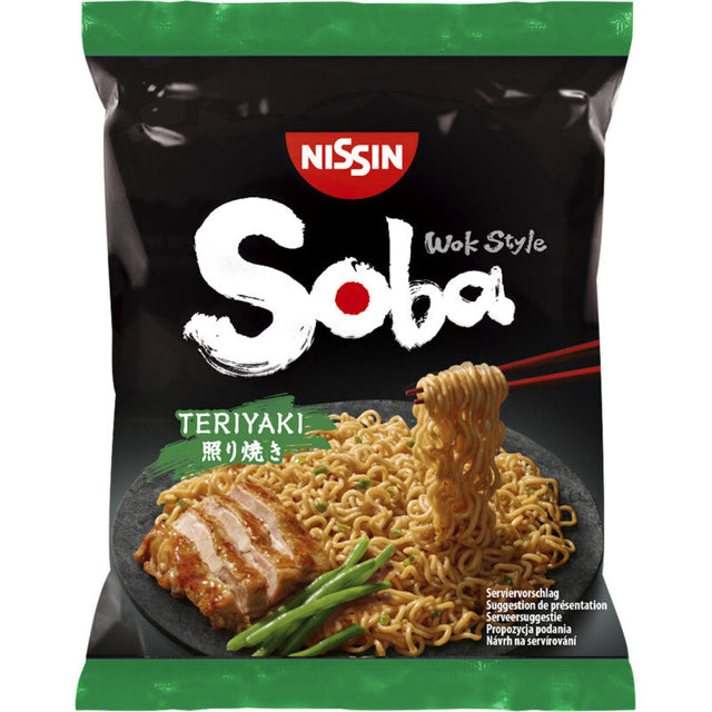 Nissin Soba Teriyaki Noodles Cup - Worldwide Delivery - Order Online