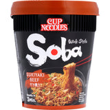 Nissin Soba Cup Sukiyaki Beef - Worldwide Delivery - Order Online