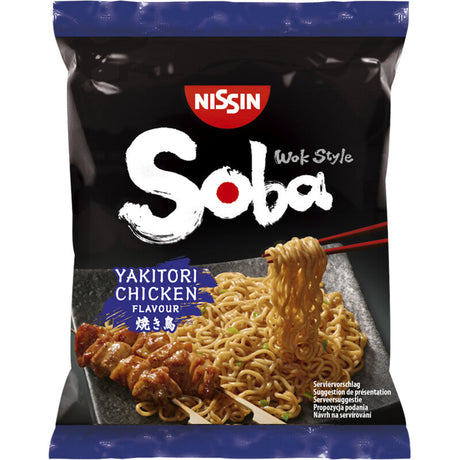 Nissin Soba Bag Yakitori Chicken - Worldwide Delivery - Order Online