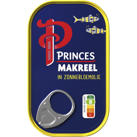 Princes Mackerel in Sunflower Oil - Worldwide Delivery - Order Online