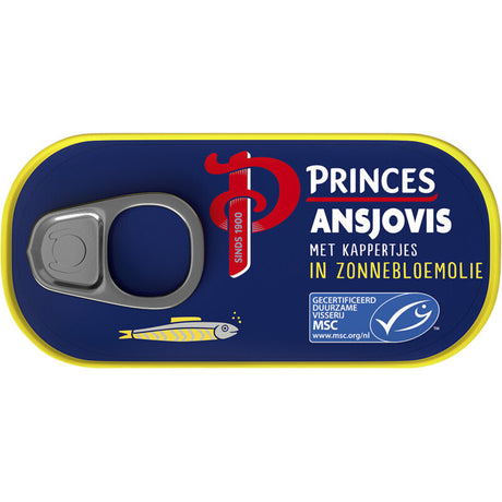 Princes Anchovy Fillets with Capers - Worldwide Delivery - Order Online