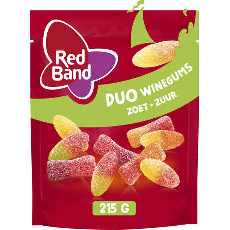 Red Band Duo Wine Gums Sweet and Sour - Worldwide Delivery - Order Online