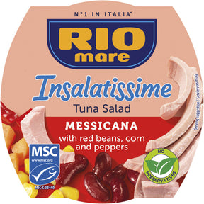 Rio Mare Insalatissime Messicana e Tonno Mexican tuna bean salad, 160g