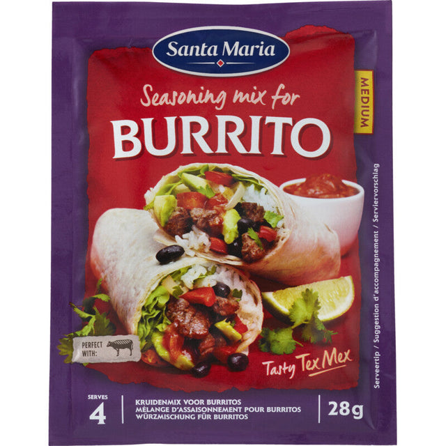Santa Maria Burrito Seasoning Mix - Worldwide Delivery - Order Online