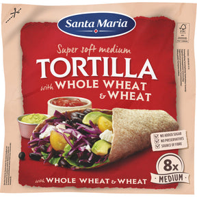 Santa Maria Whole Wheat Tortilla - Worldwide Delivery - Order Online