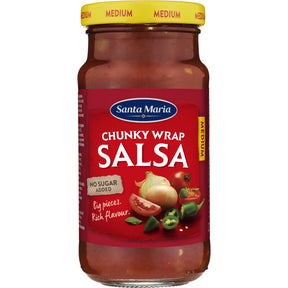 Santa Maria Chunky Wrap Salsa Medium - Worldwide Delivery - Order Online