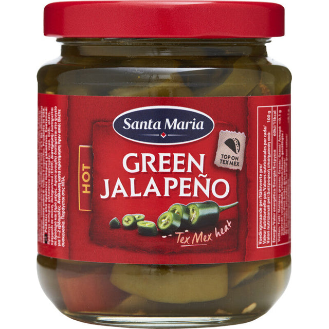 Santa Maria Green Jalapeno Hot - Worldwide Delivery - Order Online