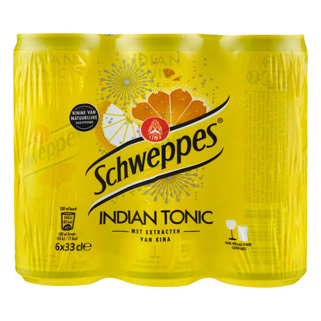 Schweppes Indian Tonic 6x330ML - Worldwide Delivery - Order Online