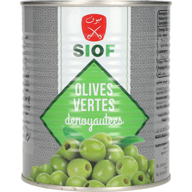 Siof Green Olives without Pit - Worldwide Delivery - Order Online