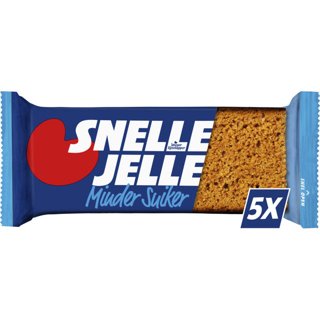Snelle Jelle Kruidkoek Less Sugar Bars - Worldwide Delivery - Order Online