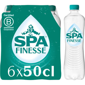 Spa Finesse Slightly Sparkling Mineral Water 6x500ML - Worldwide Delivery - Order Online