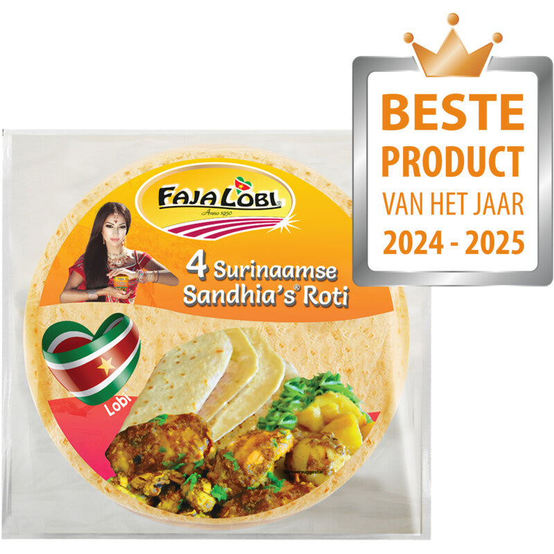 Tropical Surinamese Roti Sheets - Worldwide Delivery - Order Online