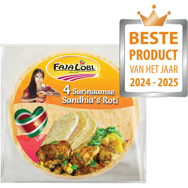Tropical Surinamese Roti Sheets - Worldwide Delivery - Order Online