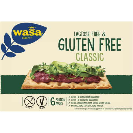 Wasa Gluten Free and Lactose Free - Worldwide Delivery - Order Online