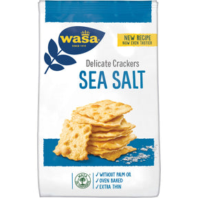 Wasa Delicate Cracker Seasalt - Worldwide Delivery - Order Online