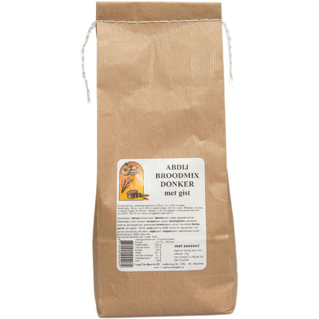 Abdij Bread Mix Dark 1kg
