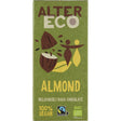 Alter Eco Almond dark chocolate vegan 100g