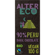 Alter Eco 90% peru dark chocolate vegan 100g